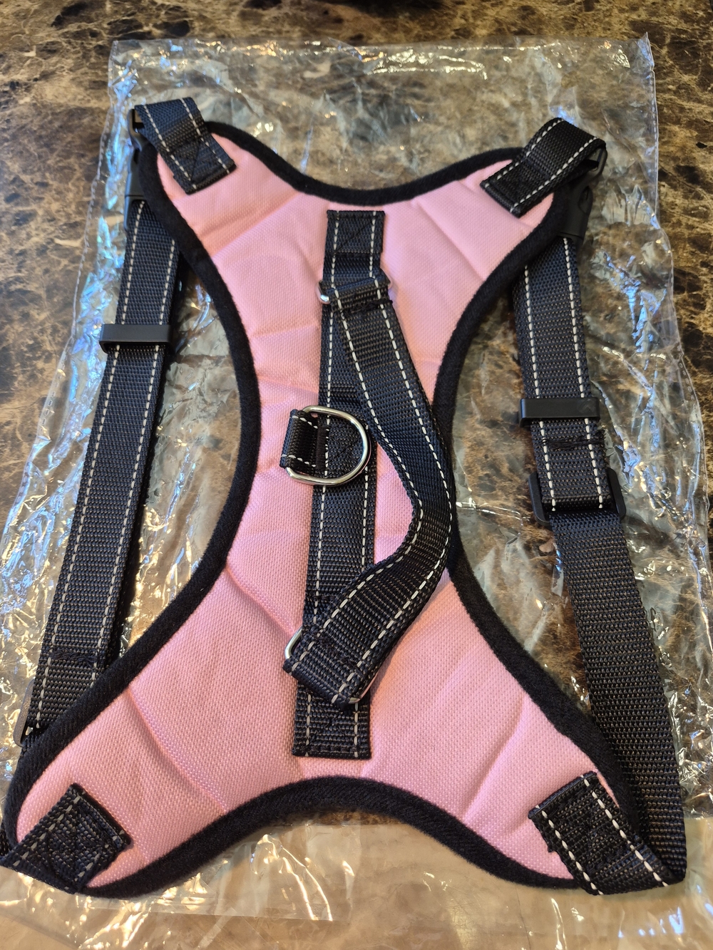 PINK NO Pull Adjustable Dog Pet Vest Harness Quality Nylon large

The Dog Pet Ve